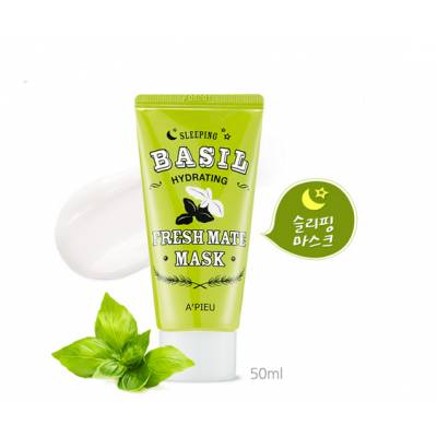 Ночная маска с базиликом A'PIEU Fresh Mate Basil Hydrating Sleeping Mask