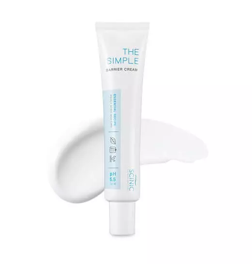 Слабокислотный успокаивающий крем Scinic The Simple Calming Cream